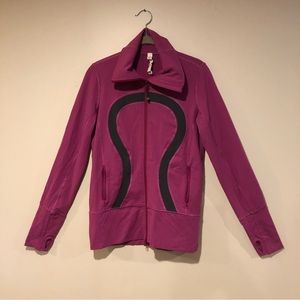 Lululemon athletica zippered jacket, size 6.